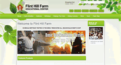 Desktop Screenshot of flinthillfarm.org